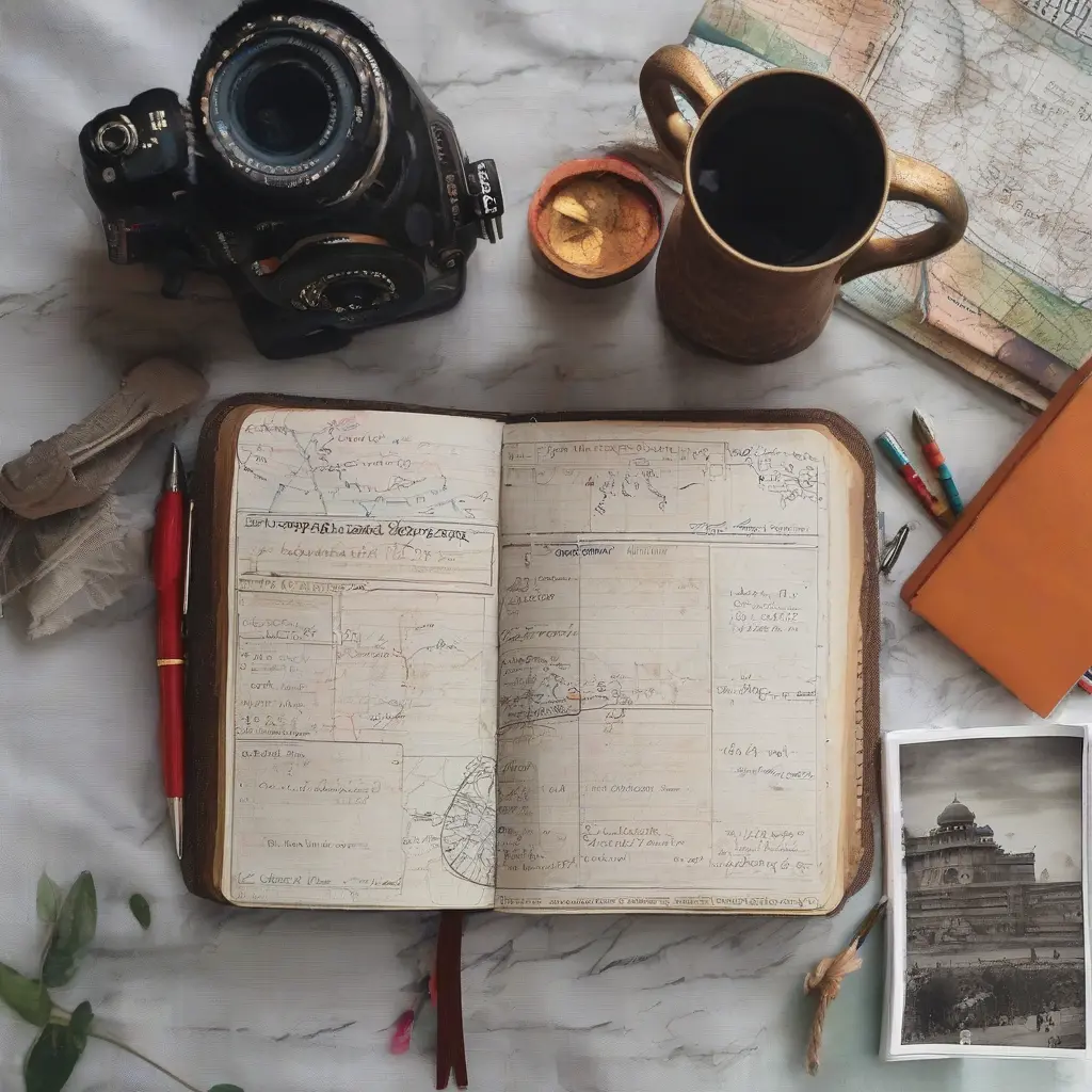 How to Create a Travel Journal During Your Adventure in India: Essential Memory Keeping Tips